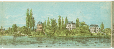 135005 Gezicht op het Begijnebolwerk te Utrecht.01-01-1859-31-12-1859